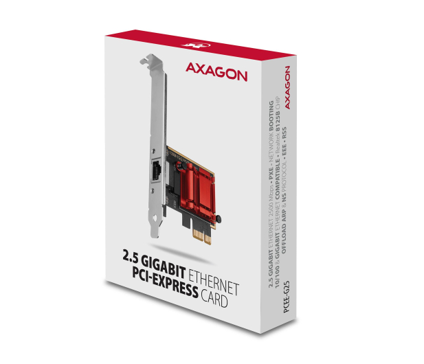 Axagon Karta sieciowa PCI-Express z szybkością transmisji 2.5Gbit/s - 1211976 - zdjęcie 6